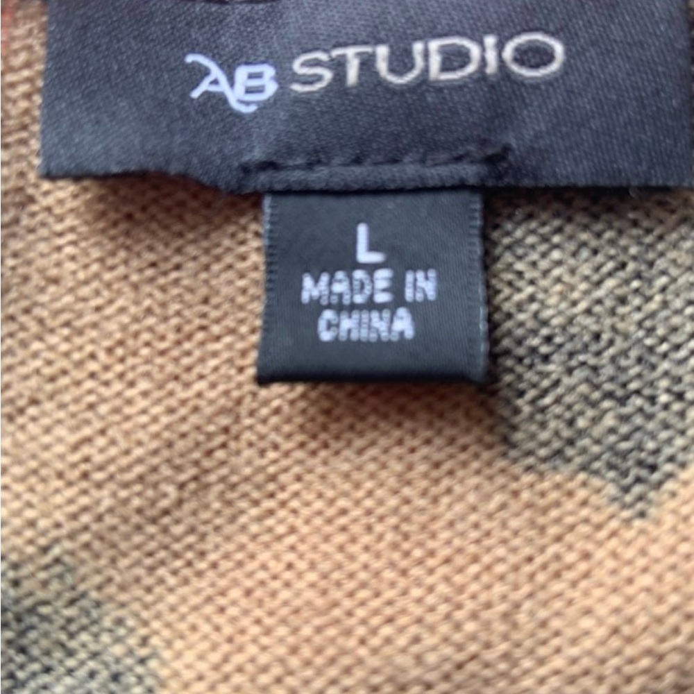 AB Studio Sweater Dress, NWOT, Sz. L - Picture 5 of 5